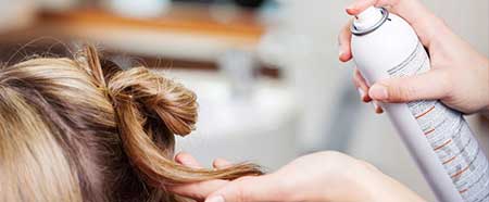 آموزش و روش استفاده از اسپری مو